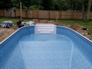 Acrylic Fiberglass Stairs - Mid State Pool Liners