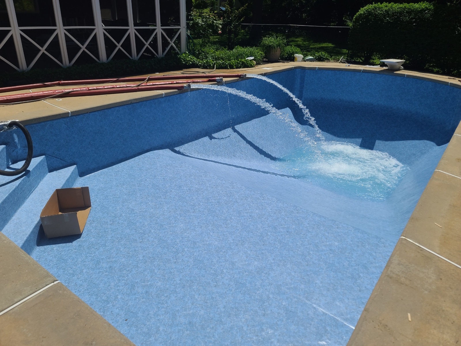 Pool Steps Inground Pool Steps Replacement Mid State Pool Liners